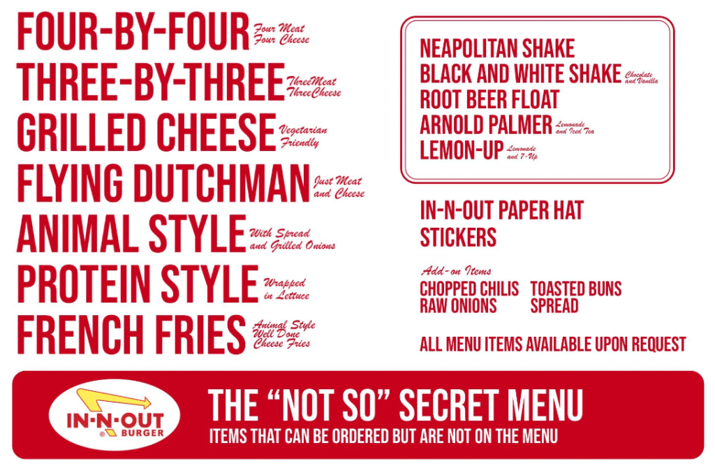 New In-N-Out Ridgefield Washington/in and out/fast food/best fast food/secret menu/in and out menu/Hallstromhome